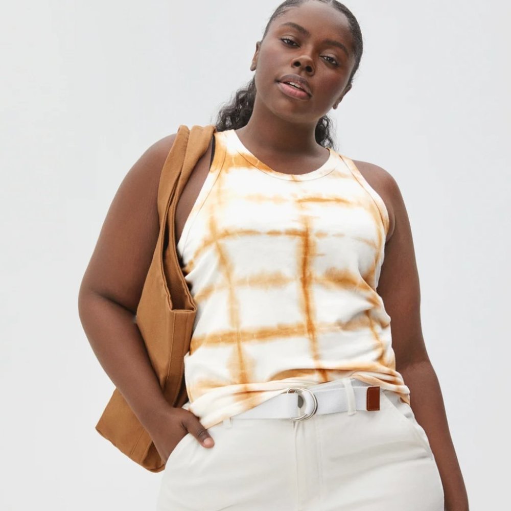 EVERLANE Cute Tie Dye tank top Size M